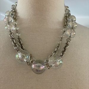 Mid Century ModernErickson Beamon lucite necklace and earrings